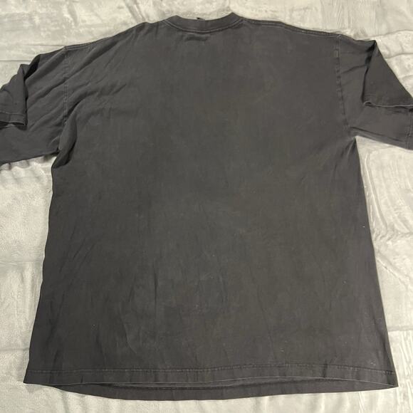 Soul Lot 4XL T Shirt Bart Simpson Fifty Cent Black Oversized Gold Filigree VTG - Picture 8 of 10